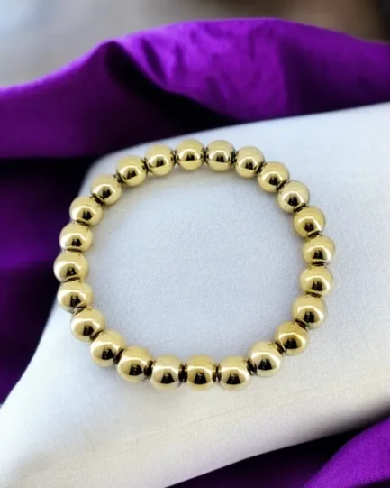 Fortune Forge – Golden Pyrite Bracelet - Image 2