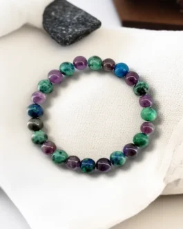 Soul Awakening Crystal Bracelet – Azurite & Amethyst