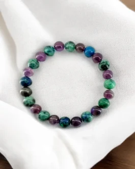 Soul Awakening Crystal Bracelet – Azurite & Amethyst