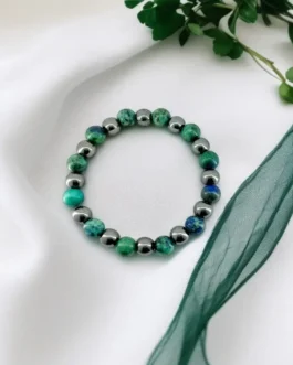 Mystic Mind: Azurite & Hematite Intuition Bracelet