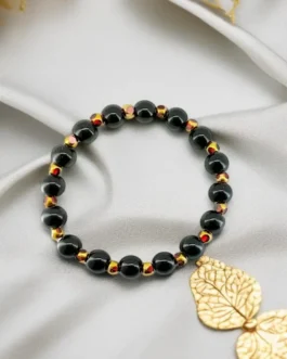Shadow Shield Bracelet – Black Obsidian for Protection & Power