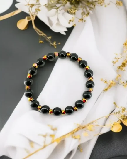 Shadow Shield Bracelet – Black Obsidian for Protection & Power - Image 3