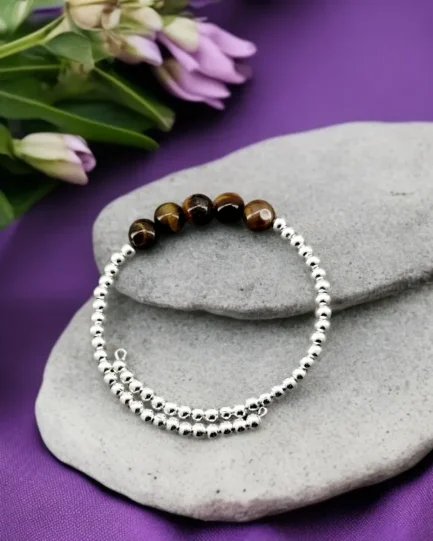 Bold Focus – Tiger Eye Strength Bracelet
