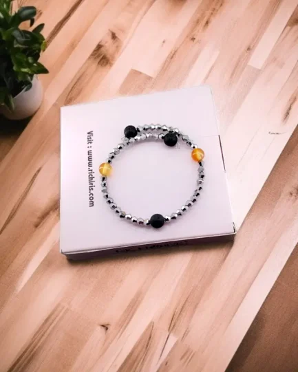 Inner Flame" Grounding & Empowerment Bracelet - Image 3