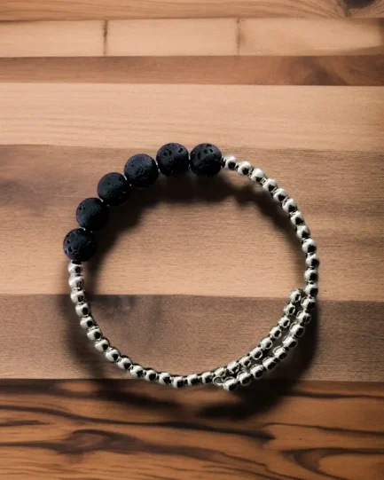 EarthCore Lava Stone Bracelet - Image 2