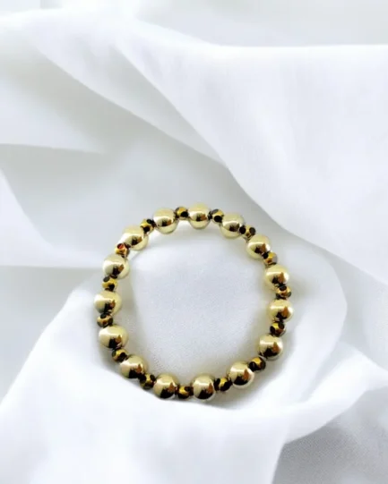 Gold Pyrite Wealth & Abundance Bracelet – Prosperity, Confidence & Energy