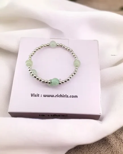 Green Aventurine Serenity Bracelet – For Luck & Inner Calm