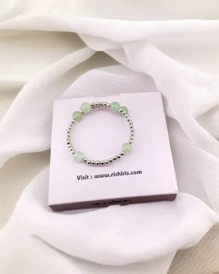 Green Aventurine Serenity Bracelet – For Luck & Inner Calm - Image 3