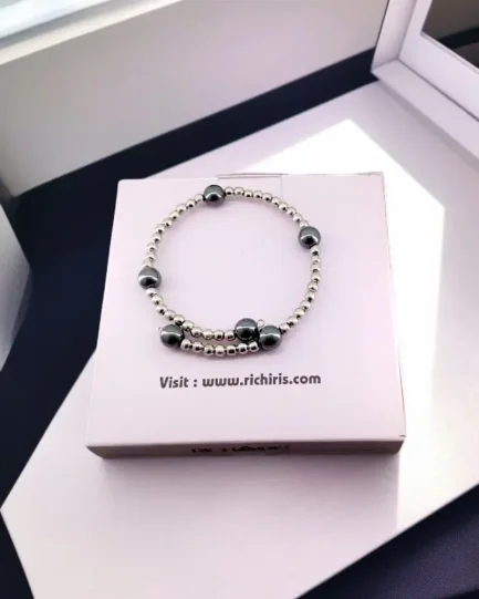 Core Strength Hematite Bracelet