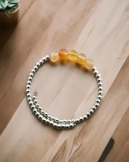 Ignite Boldness Carnelian Bracelet