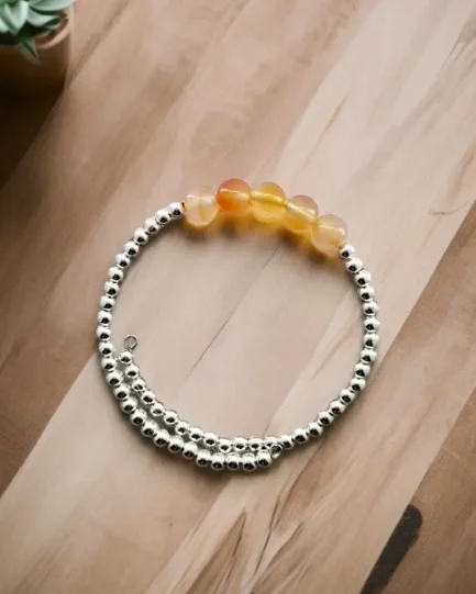 Ignite Boldness Carnelian Bracelet - Image 2