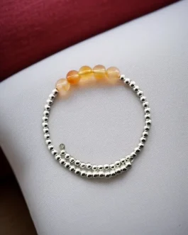 Ignite Boldness Carnelian Bracelet