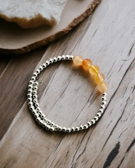 Ignite Boldness Carnelian Bracelet - Image 3
