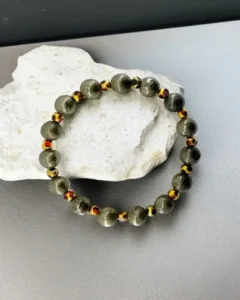Pyrite Power Bracelet – Confidence, Prosperity & Energy Boost
