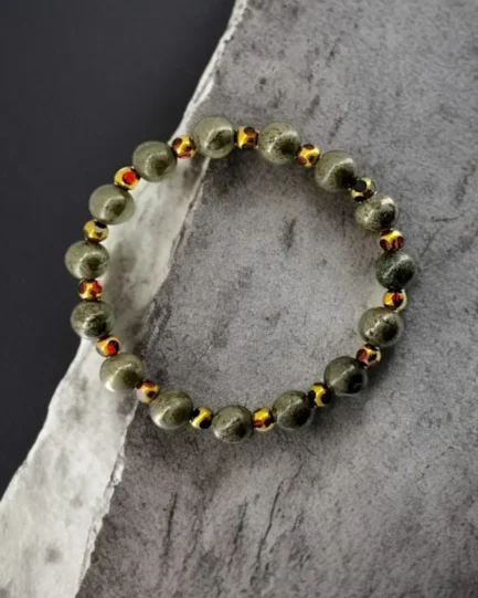 Pyrite Power Bracelet – Confidence, Prosperity & Energy Boost - Image 3