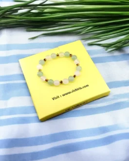 Rose Quartz & Aventurine Bracelet – Love, Healing & Prosperity