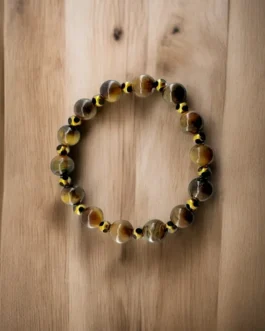 Tiger Eye Healing Bracelet – Confidence, Protection & Grounding