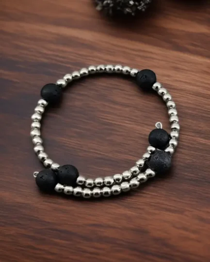Grounding Lava Stone Bracelet – EarthCore Energy - Image 3