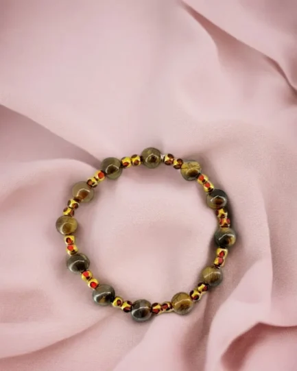 Courage & Clarity Bracelet – Tiger Eye for Strength & Focus - Image 3